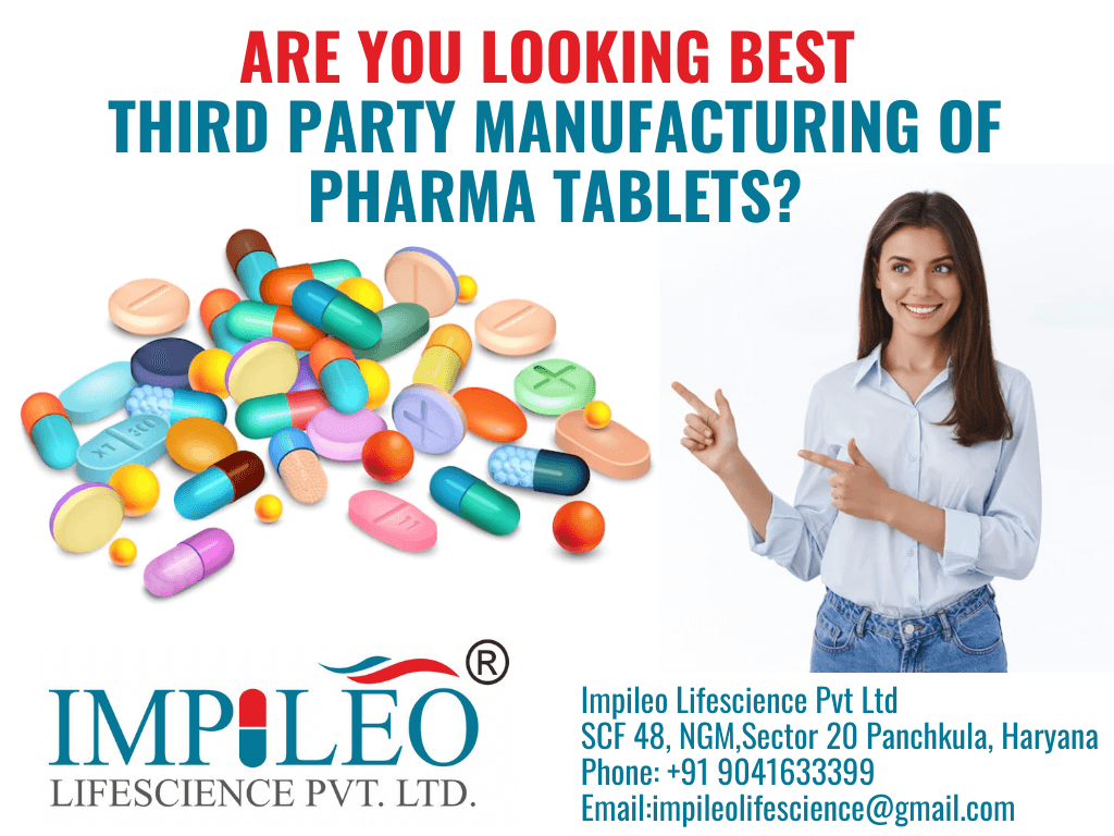 Best Third Party Manufacturing of Pharma Tablets